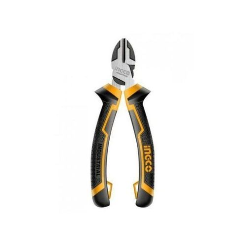 Ingco Pince Coupante Diagonale à Levier Eleve 6 - 160Mm - Jaune/Noir HHLDCP28160 NN