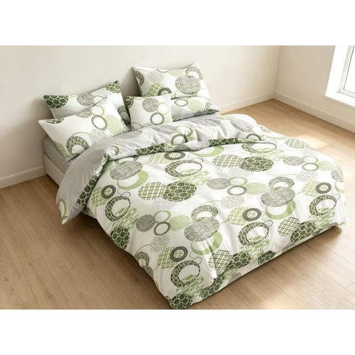 Lot de 2 Draps et 4Taies - Confort et Élégance pour Lit 3 Places