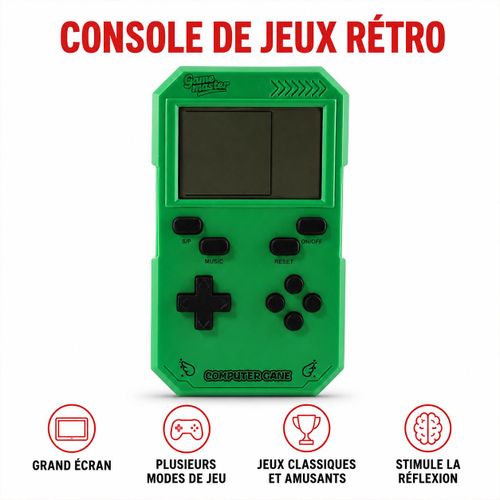 Console de jeux électronique portable – Écran LCD