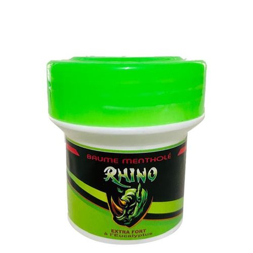Lot De 6 Baumes Mentholé Rhino Extra Fort à L'Eucalyptus 75 Ml