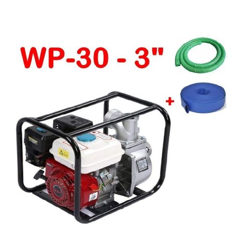 Motopompe WP-30 3 Pouces + 50M De Refoulement+5M D'aspiration