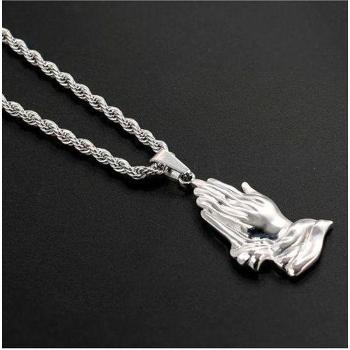 Chaîne Hommes Et Femme Médaille Main