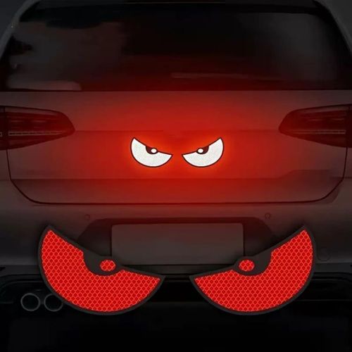 Autocollant Réfléchissant pour Voiture – Sticker Adhésif de Sécurité Nocturne Imperméable
