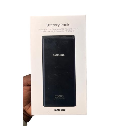 Power Bank Samsung inductive, 20.000 mAh - NOIR