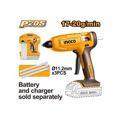 PISTOLET A COLLE A BATTERIE 20V/17-20g/min CGGLI2003