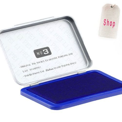 Tampon Encreur N°3 - Bleu- Original
