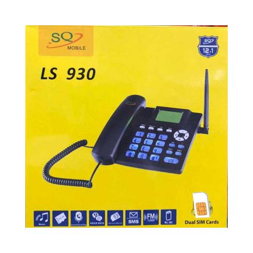 Téléphone Fixe Sans Fil SQ Mobile LS 930 Dual Sim