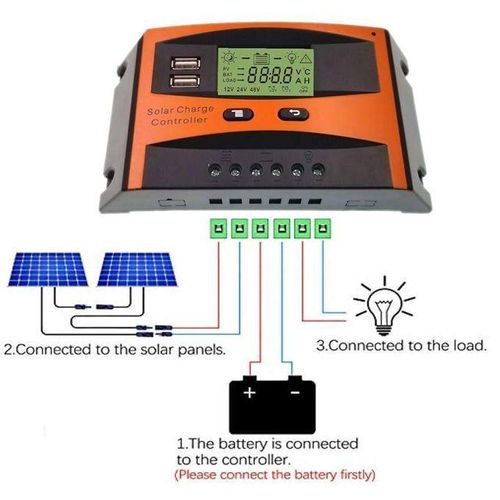 Régulateur Solaire - 12V/24V 30A BV
