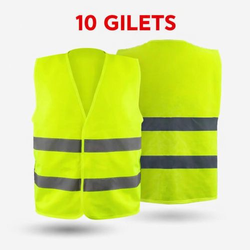 Gilet de sécurité vert