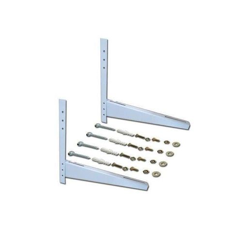 Support Mural Fixe Equerre Pour Split - 1 à 3 CV - Blanc