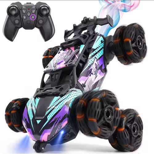 Voiture Cascade Tlcommande 44 Rotation 360 Roues Multi-directionnelles pour enfants