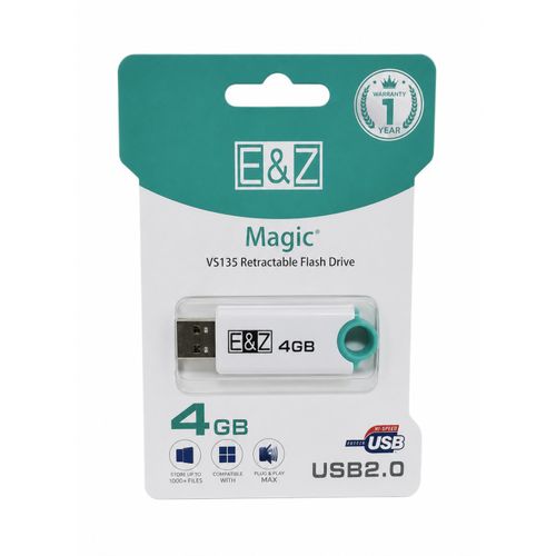 Clé USB rétractable E&Z Magic VS135 4GB