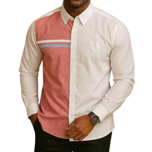 Chemise Hommes Manches Longues