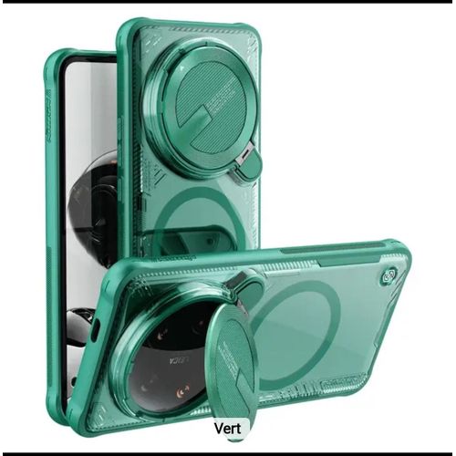 Coque xiaomi 14 ultra nillkin vert transparent