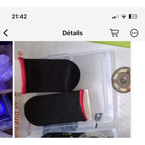 Lot de 6 Manchons de Pouce Respirant