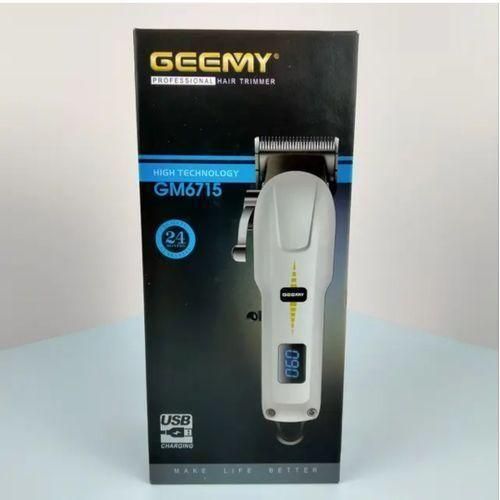 Mini tondeuse à cheveux multifonction - Rechargeable- GM-6715 - Blanc