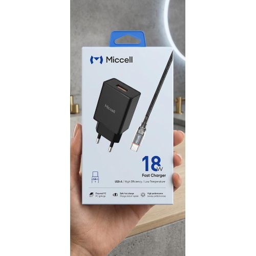 Chargeur de téléphone 18W (Fast Charger / Charge rapide) - USB-A/USB-C