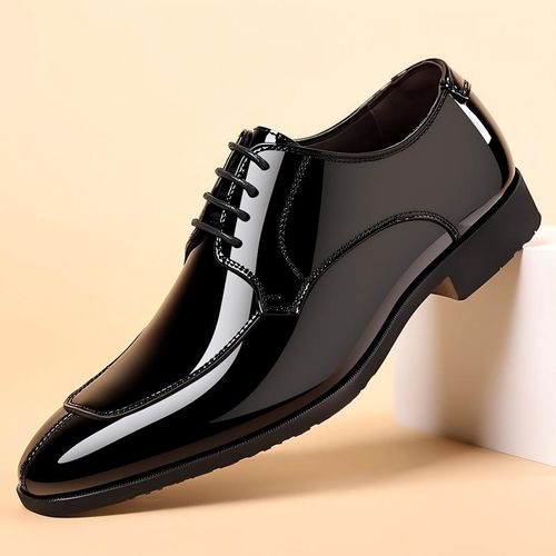 Chaussures en cuir pour homme à la mode / Chaussures habillées / Chaussures de ville / Chaussures de bureau Mocassins - Noir
