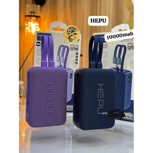 Power Bank Ultra-Slim 10 000 mAh - Charge Rapide 22.5W - Design Compact & Câbles Intégrés