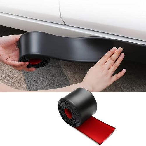 Protection latérale universelle pour automobile de 10cm*1m de long, protection de bord universelle en PVC résistante aux rayures, convient aux pare-chocs et protections de carrosserie de voitures, camions et SUV.