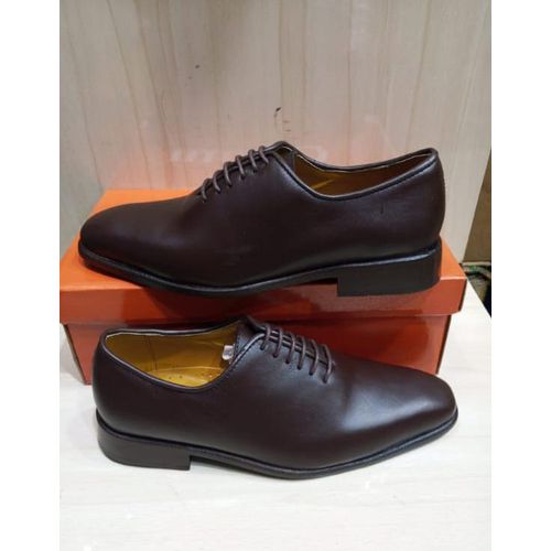 Soulier homme En Cuir -marron