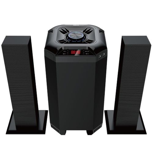 Woofer Home Cinéma Chaîne HI-FI - Bluetooth - Noir