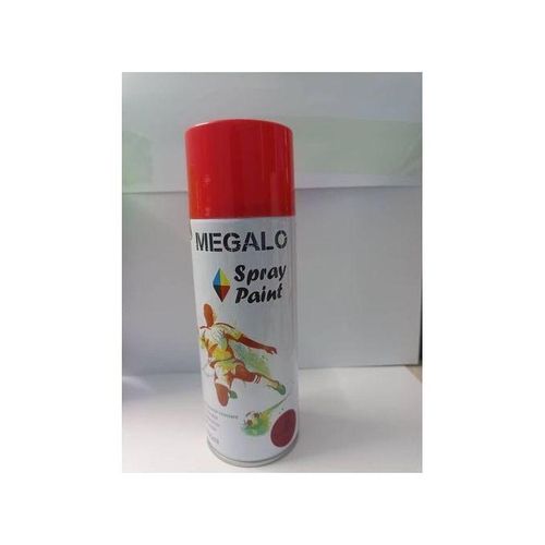 Lot de deux (2) Peinture Megalo Bombe Spray - Voitures Et Motos Rouge