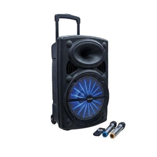 Enceinte Bluetooth Portable 12 + 2 Micros + pied