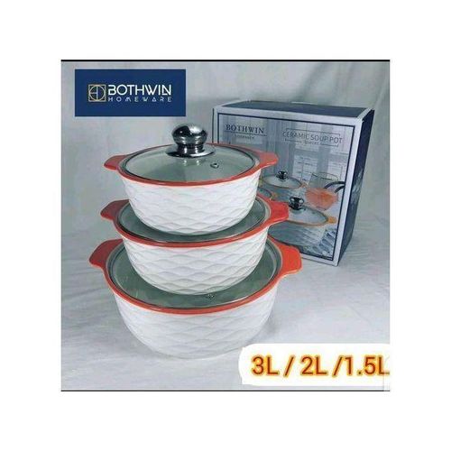 KIt De 3 Ensemble Soupières Avec Couvercle GDH