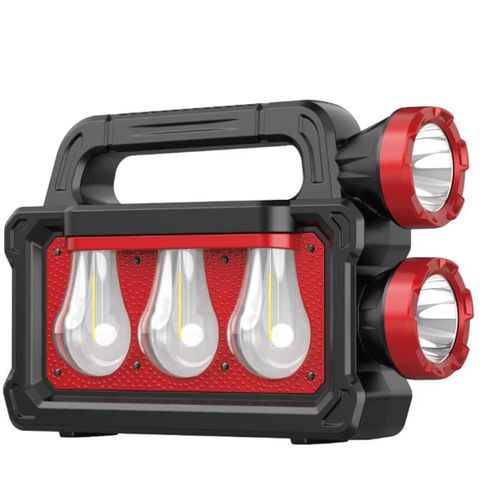 Lampe Torche Solaire Haute Puissance – Double Éclairage