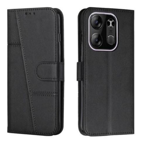 Tecno Etui A Rabat Compatible Pop 7 Pro - Noir
