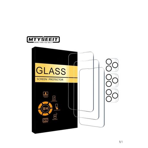 Lot de 2 antichocs compatible iPhone 16 pro Max avec protection caméra offert