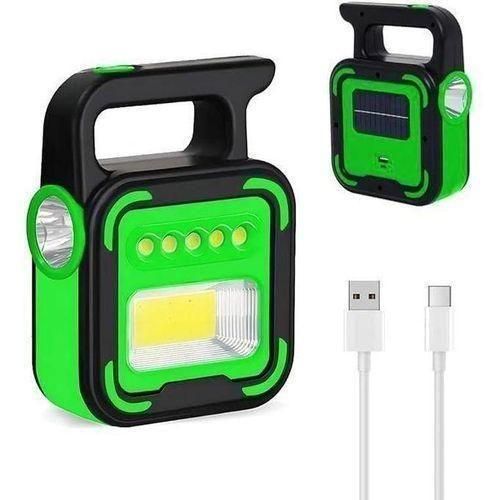 Lampe LED Portable Rechargeable Multifonction – Éclairage Puissant et Pratique