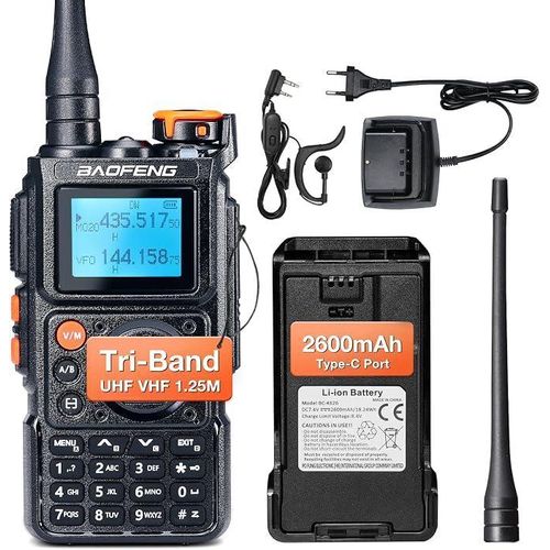 Station De Radio Talkie-walkie Avec Antenne 13 Cm - 2pcs