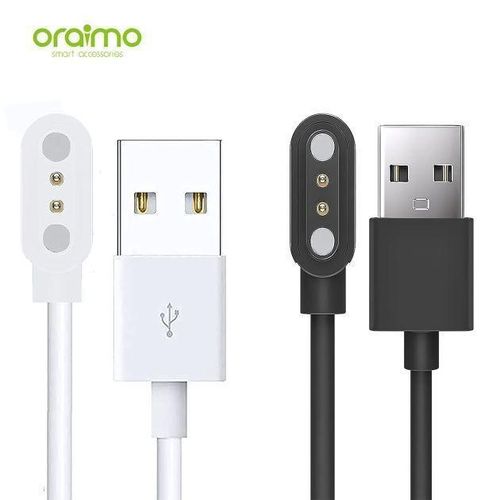 Chargeur CW-01 - Cordon de charge pour montre connectée NOIR