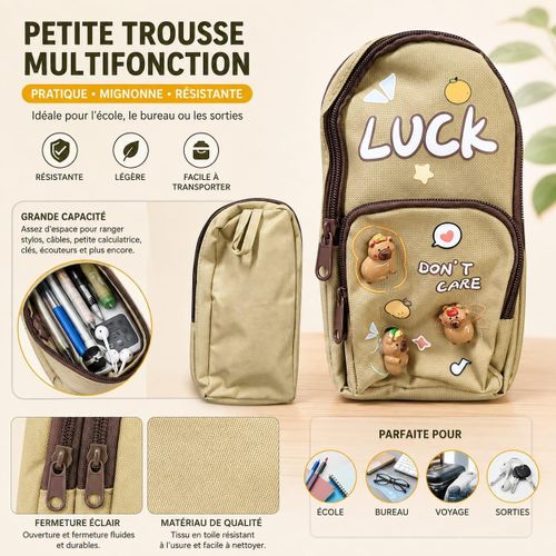 Trousse double compartiment