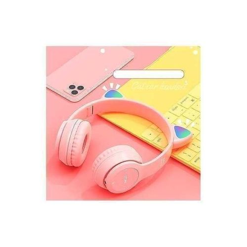 Agréable Casque Bluetooth Pour Enfant Catcar Headset P47M - Rose HP