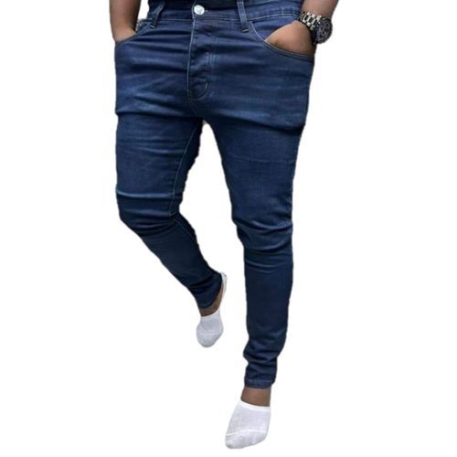 Pantalon Jeans Homme Bleu