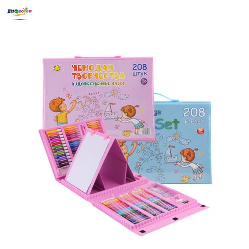 Coffret de couleurs Artiste – 208 pièces- multicolore