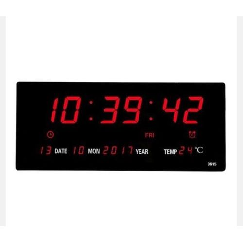 Horloge murale numérique LED USB 00