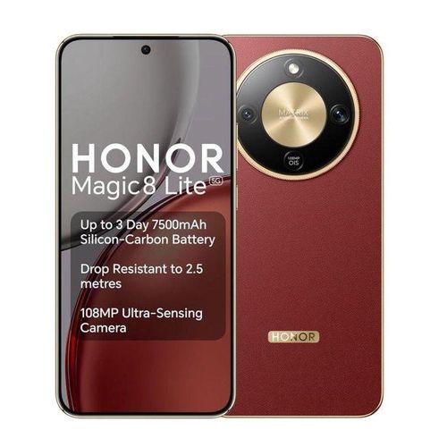 Magic 8 lite 5G reddish brown 8/256gb ... batterie 7500mah