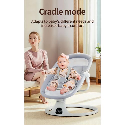 Balancelle électrique pour bébé – 5 vitesses réglables