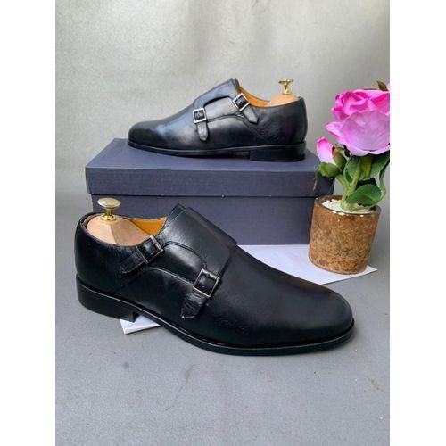 Premium Soulier en cuir/ chaussures homme/ soulier original/ soulier à double boucle