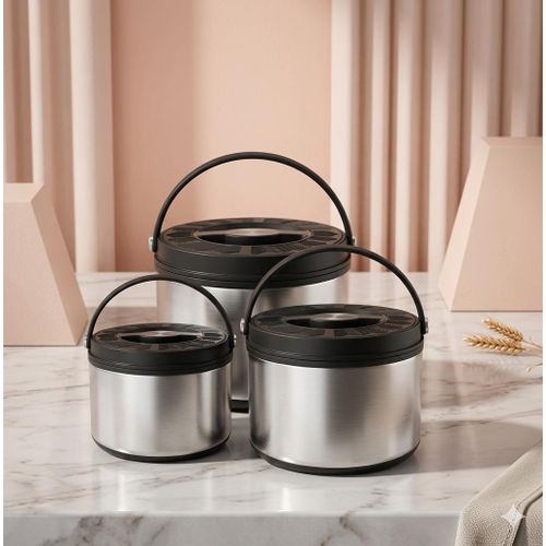 Ensemble de trois plats isothermes (Hot Pots)
