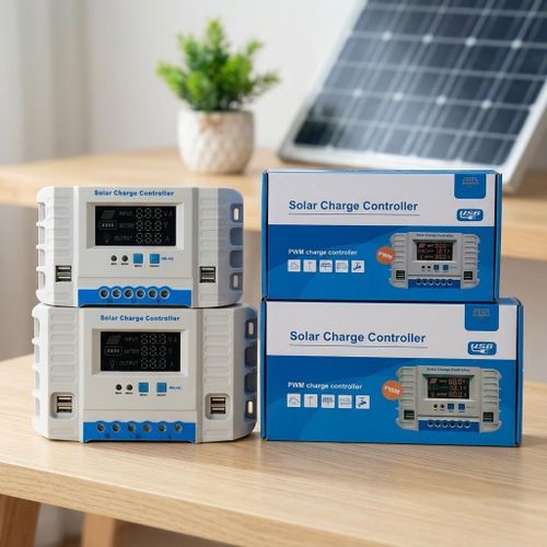 Régulateur de Charge Solaire PWM 60A ZYY avec Écran LCD
