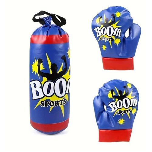 Kit de Boxe Enfant Boom Sports - Sac de Frappe + Paire de Gants