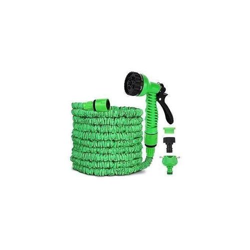 Tuyau D'arrosage Extensible De 30 M, Tuyau D'arrosage Avec Buse De Tuyau 7 Fonctions, Tuyau D'arrosage Avec Raccord De Tuyau De 1,9 Cm, Tuyau D'arrosage Idéal Pour L'extérieur