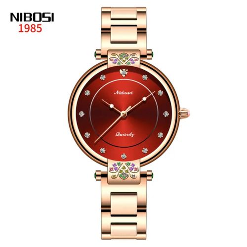 Montre Femme De Luxe, à Quartz, Analogique - Acier Inoxydable - Nouvelle Collection N2022