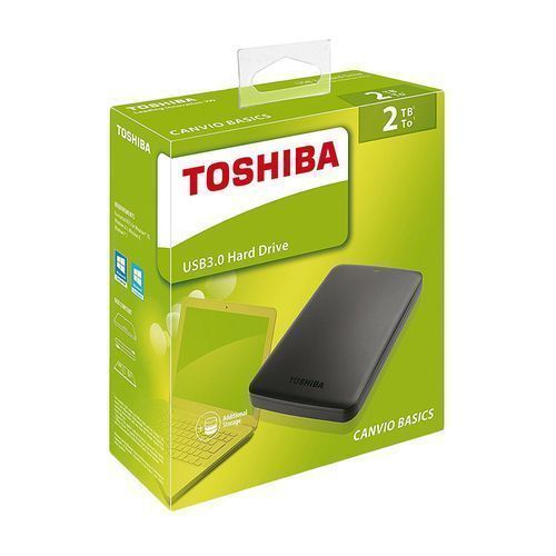 Disque Dur Externe De Haute Qualité 2 To - Noir