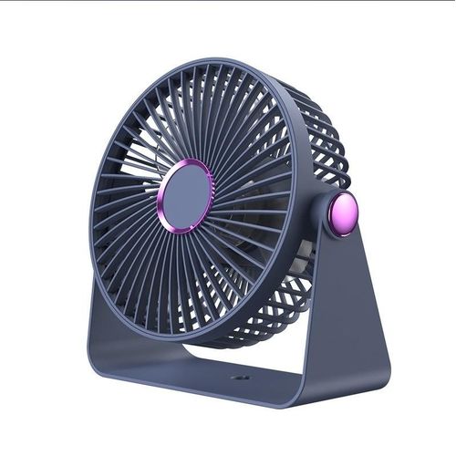 Ventilateur de bureau, petit ventilateur de dortoir, mural, de table, rechargeable et à double usage.
